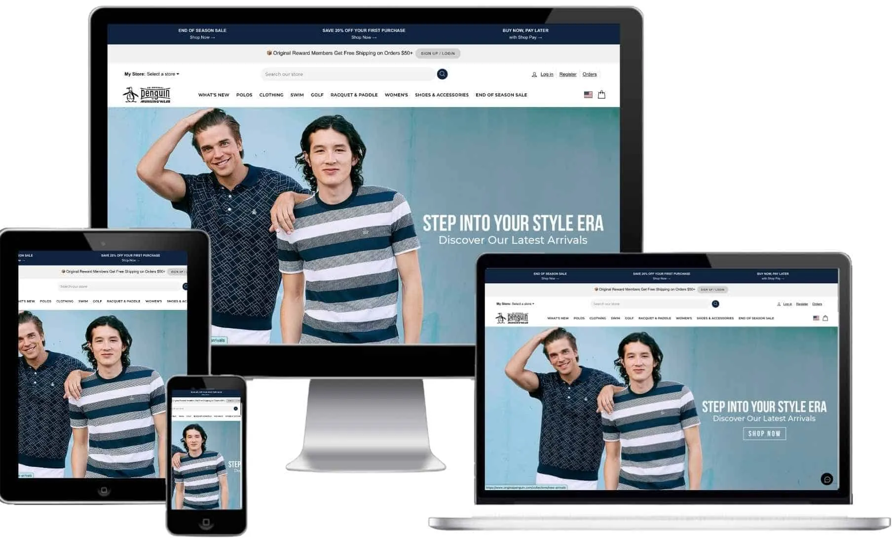 Original Penguin franchise SEO case study
